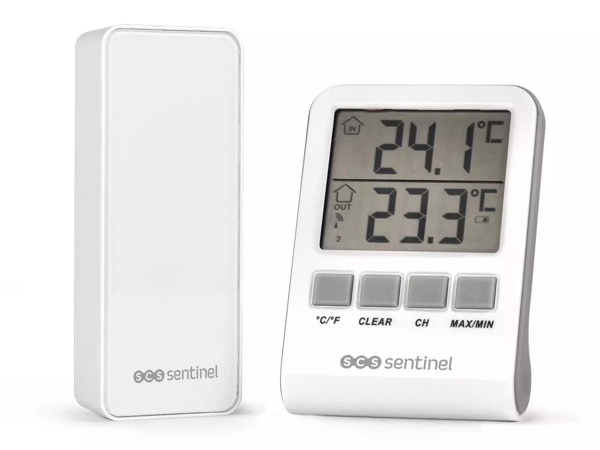 Thermomètre digital intérieur/extérieur - DigiThermo indoor/outdoor - SCS  Sentinel