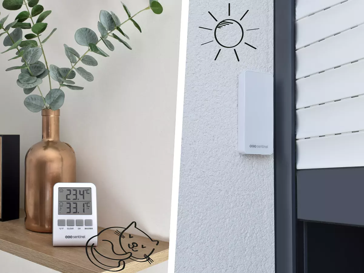 Thermomètre digital intérieur/extérieur - DigiThermo indoor