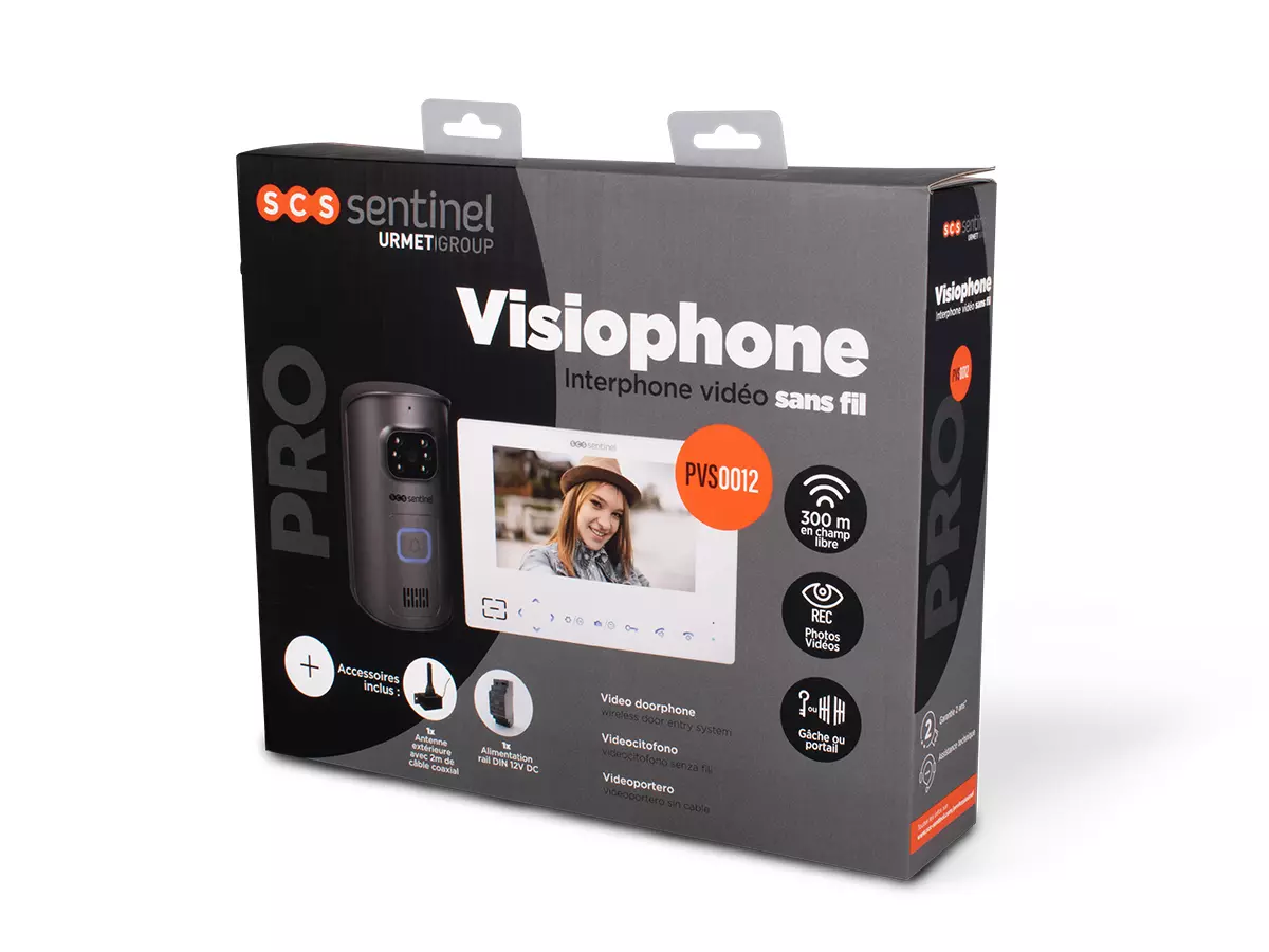 Visiophone professionnel - Interphone vidéo sans fil professionnel